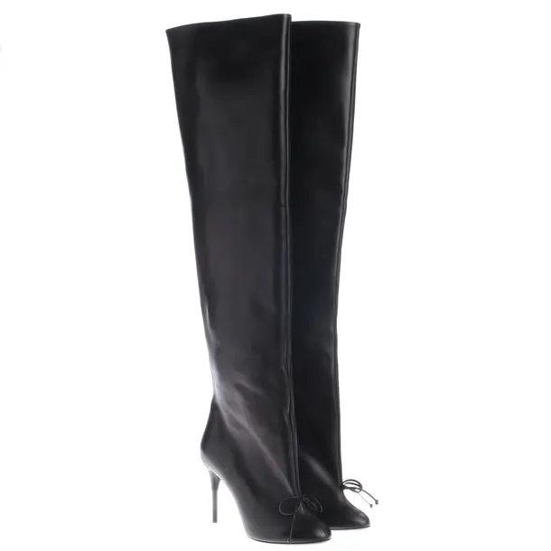 Overkneestiefel, in Schwarz, Alaia