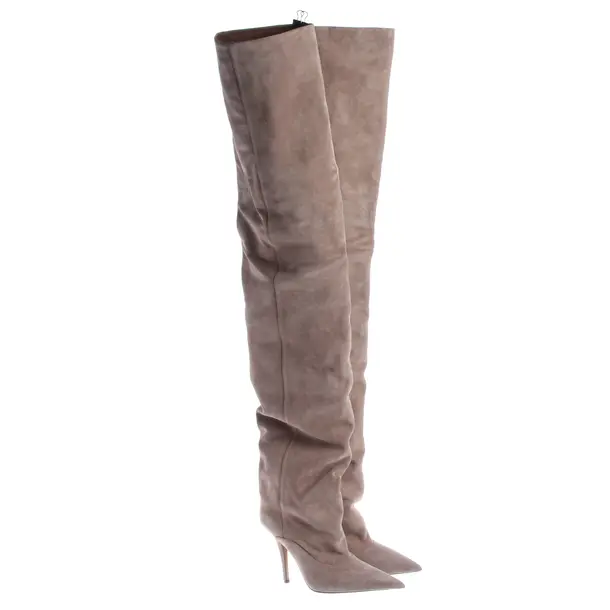 Over-The-Knee Boots, in Beige, Paris Texas