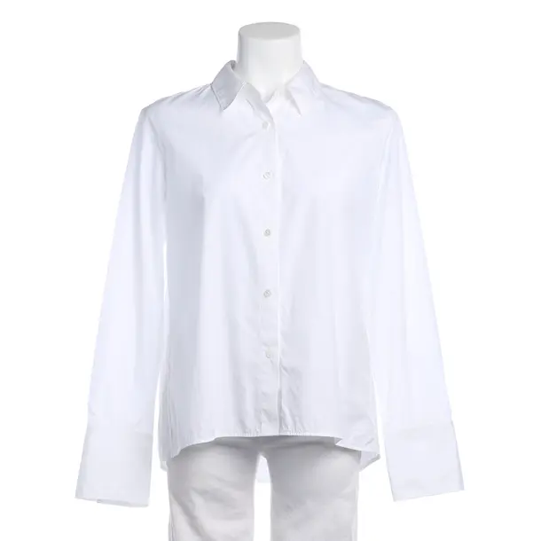 Blouse in White, Cotton, Lis Lareida
