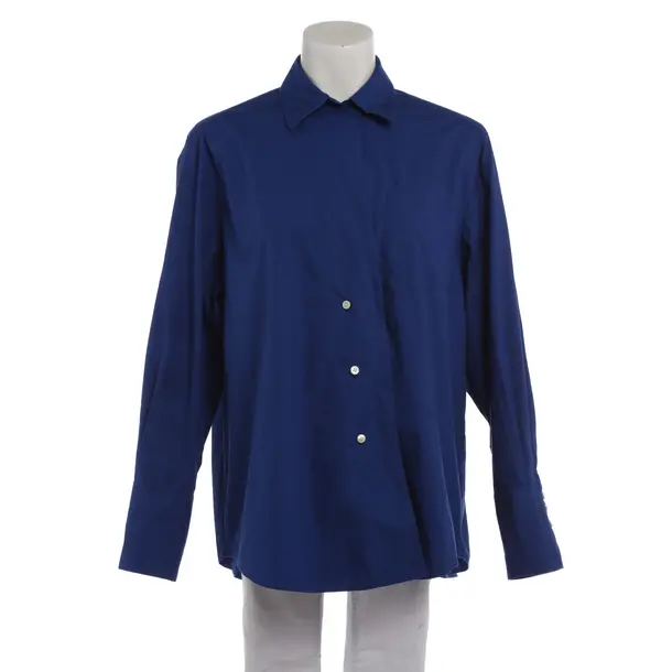 Blouse in Blue, Cotton, House of Dagmar