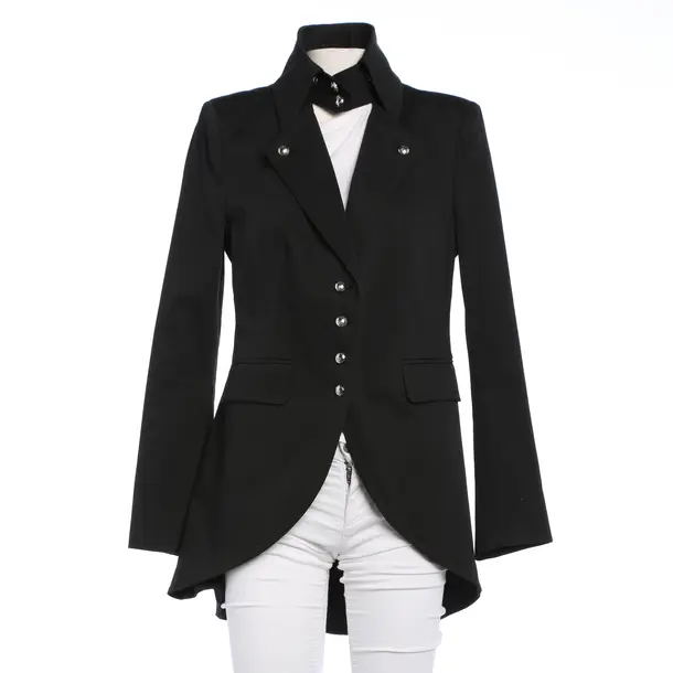 Mid-Season Jacket in Black, Cotton, Drykorn