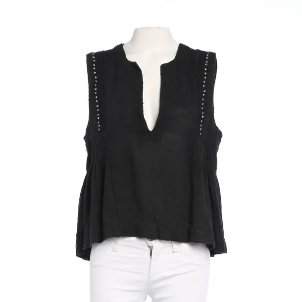 Top in Schwarz, Baumwolle, Isabel Marant Étoile