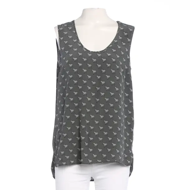 Top in Grau, Polyester, Max Mara