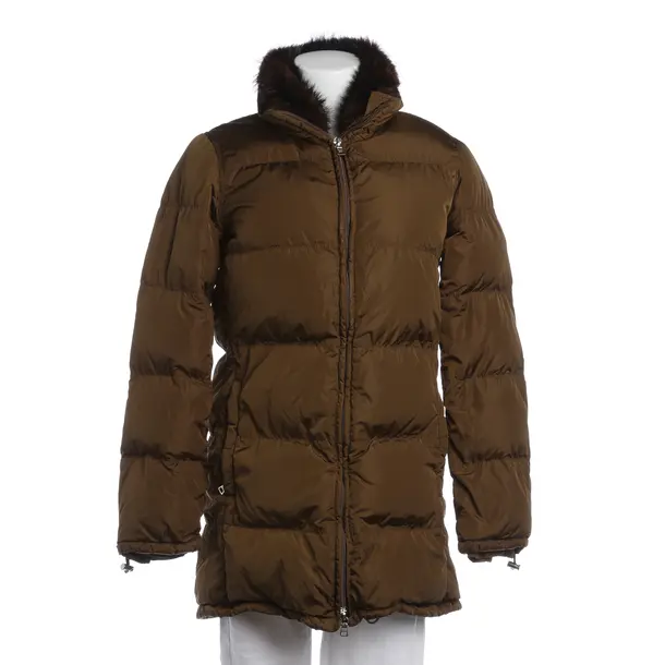 Winter Jacket in Brown, Polyimide, Prada Linea Rossa