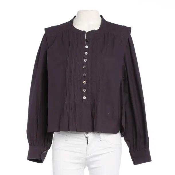 Bluse in Lila, Baumwolle, Isabel Marant Étoile