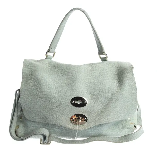 Handtasche, in Hellgrün, Leder, Zanelato