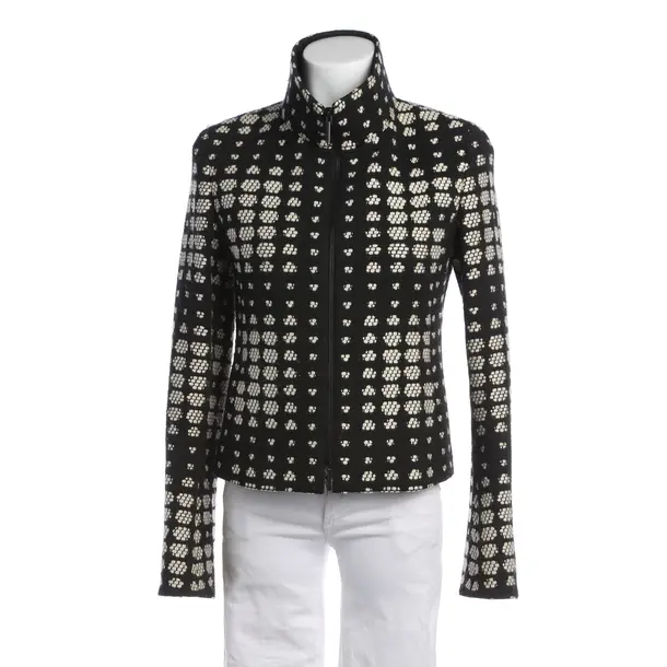 Mid-Season Jacket in Black, Wool, Akris