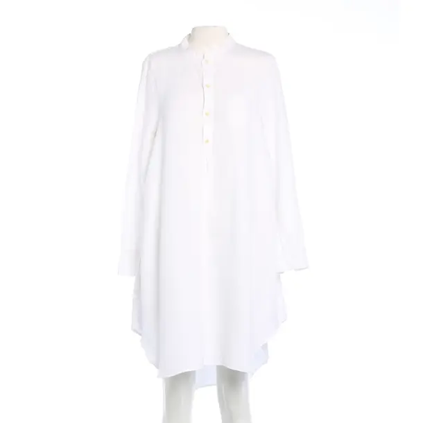 Kleid, in Weiß, Leinen, Roberto Collina