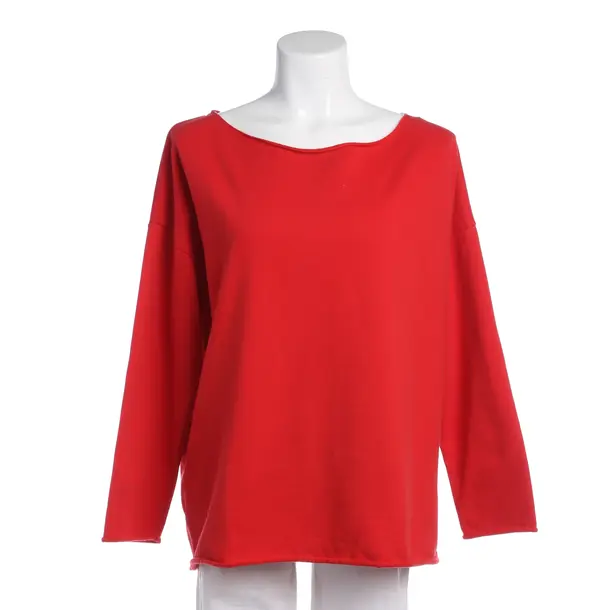 Sweatshirt in Red, Cotton, Juvia