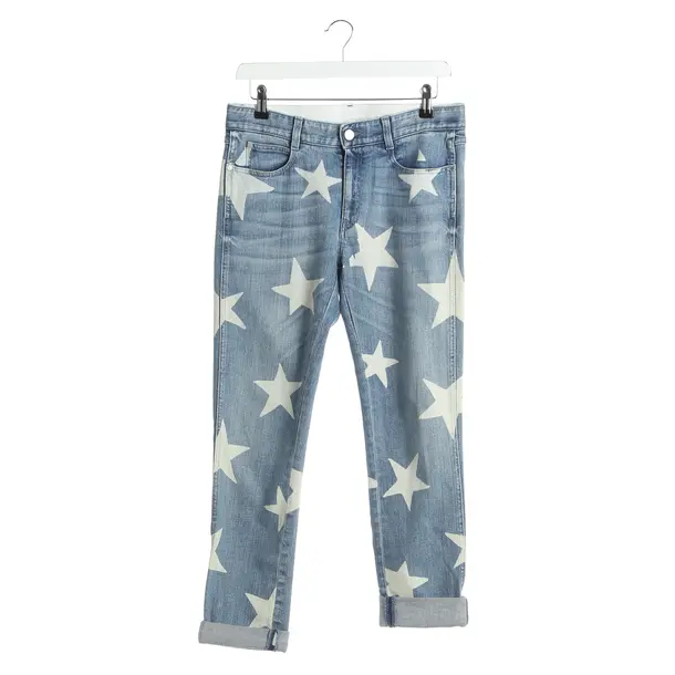 Jeans Slim Fit in Blau, Baumwolle, Stella McCartney