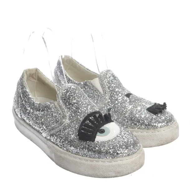 Loafers in Metallic, , Chiara Ferragni