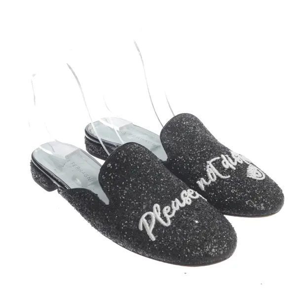 Mules in Schwarz, , Chiara Ferragni