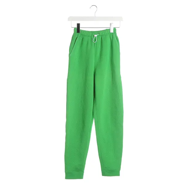 Jogginghose, in Grün, Baumwolle, American Vintage