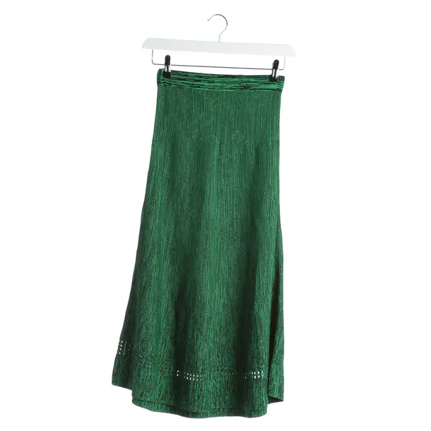 Skirt in Green, Viscose, Sandro