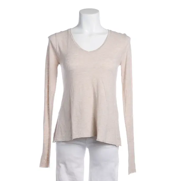 Longsleeve in Weiß, Baumwolle, American Vintage
