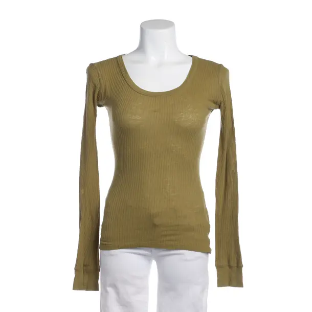 Longsleeve in Grün, Baumwolle, American Vintage