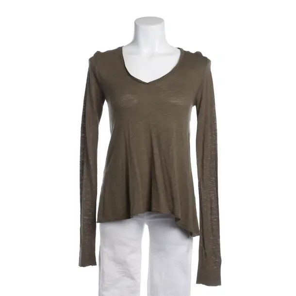 Long Sleeve Shirt in Gray, Cotton, American Vintage