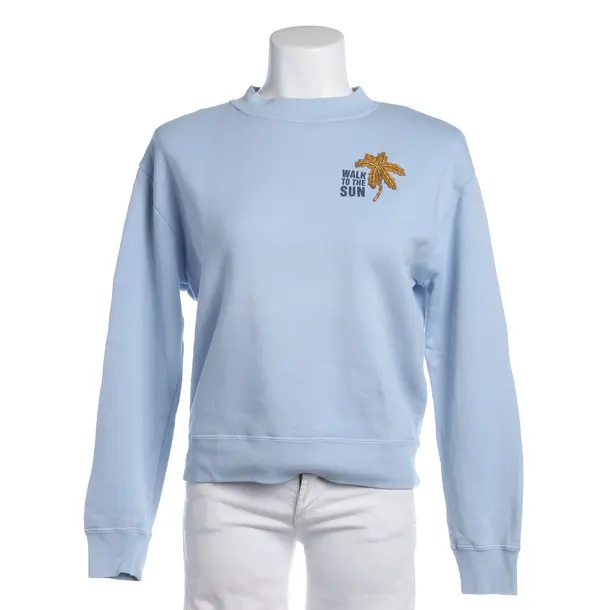 Sweatshirt in Blau, Baumwolle, Sandro