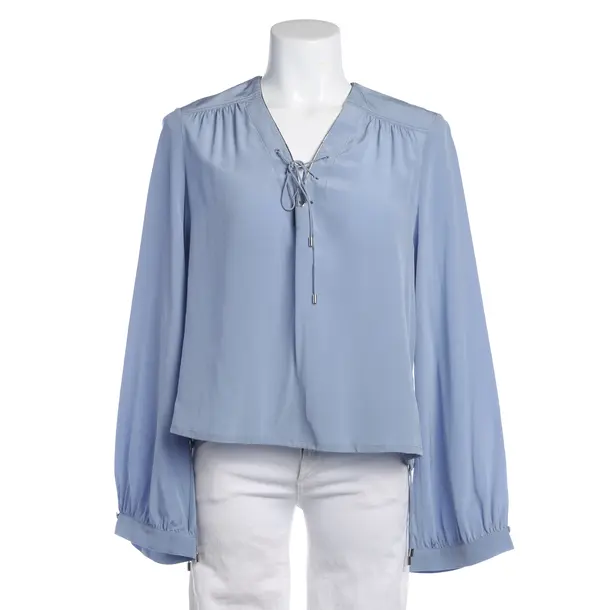 Bluse in Blau, Seide, Dorothee Schumacher