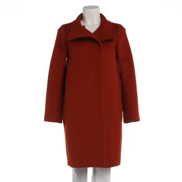 Mid-Season Coat in Orange, Wool, Max Mara