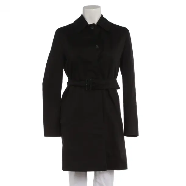 Übergangsmantel in Schwarz, Baumwolle, Burberry