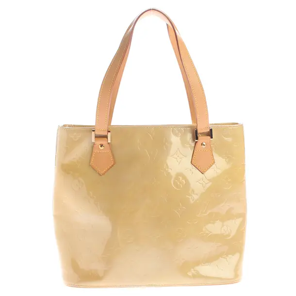 Handbag in White, Canvas, Louis Vuitton
