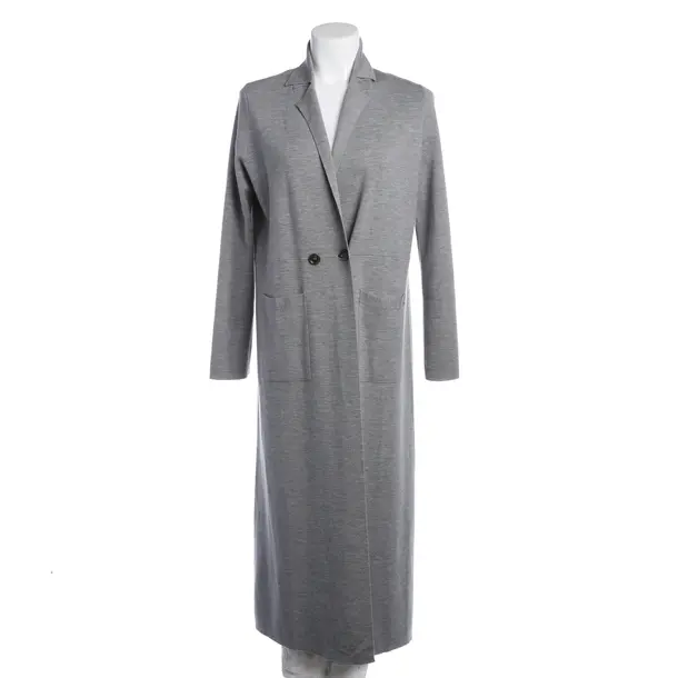 Cardigan, in Light Gray, Wool, Allude