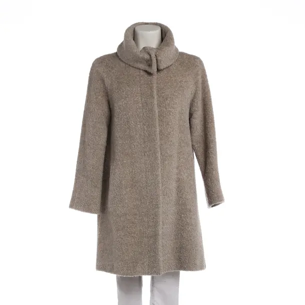 Wintermantel in Weiß, Wolle, Max Mara