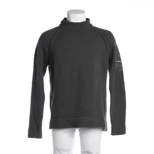 Pullover in Grau, Wolle, Stone Island