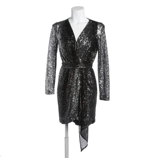 Cocktailkleid in Metallic, Polyester, Maje