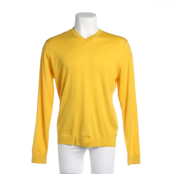 Pullover in Gelb, Wolle, Falke