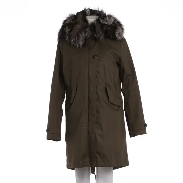 Winterjacke in Grün, Baumwolle, Woolrich