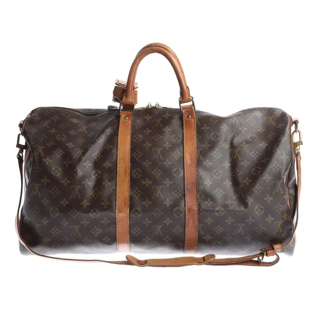 Weekender in Braun, Canvas, Louis Vuitton