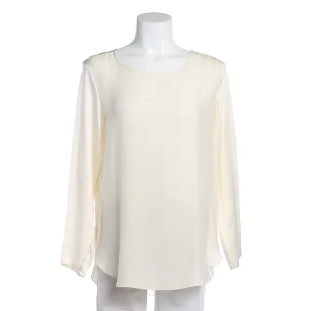 Blouse in White, Silk, Van Laack