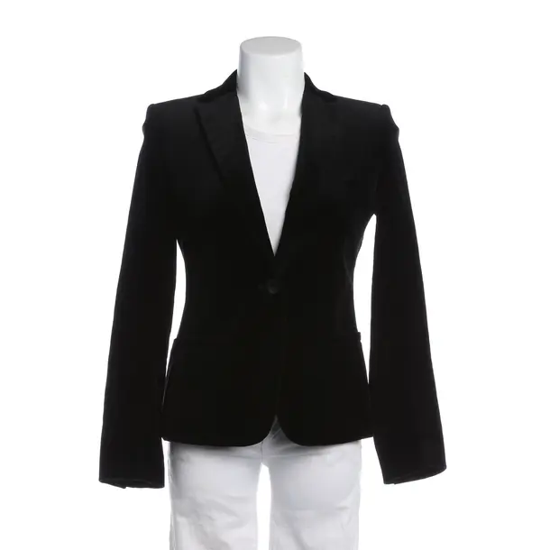 Blazer in Schwarz, Baumwolle, Max Mara