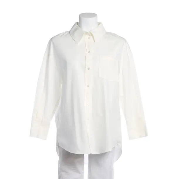Blouse in White, Cotton, Anine Bing
