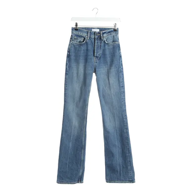Jeans Flared in Blau, Baumwolle, Anine Bing