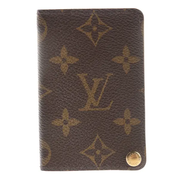 Kartenetui in Braun, Leder, Louis Vuitton