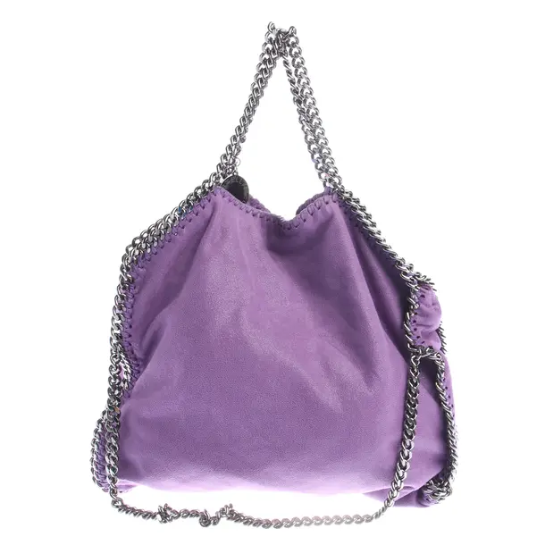 Schultertasche in Lila, Polyamid, Stella McCartney