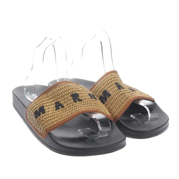 Slides in Braun, , Marni