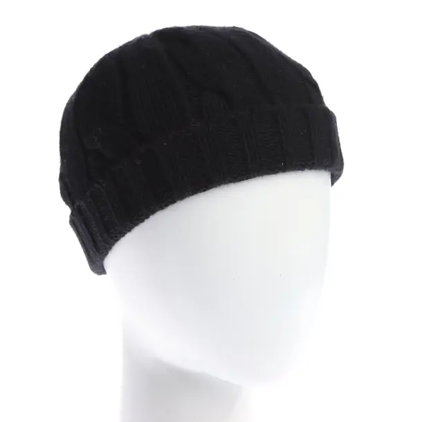 Mütze in Schwarz, Wolle, Lauren Ralph Lauren