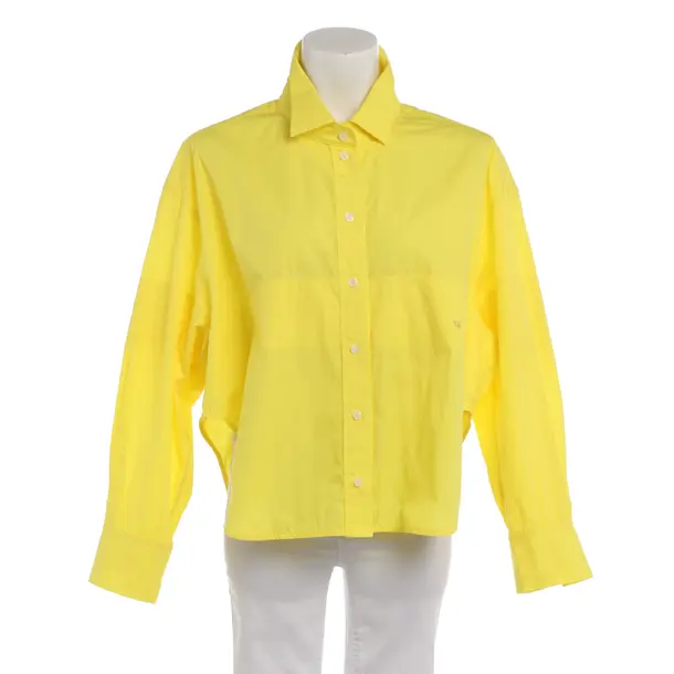 Bluse in Gelb, Baumwolle, Victoria Beckham