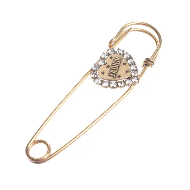 Brooch in Metallic, Metal (metallic, metallized), Dior