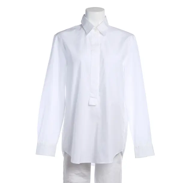 Blouse in White, Cotton, Van Laack