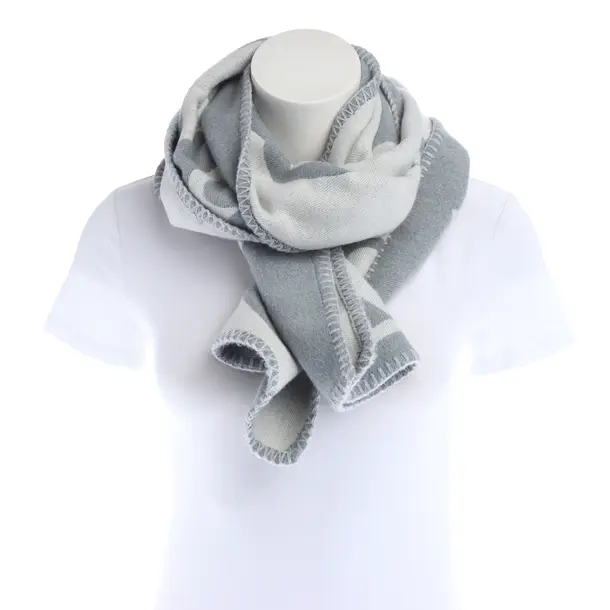 Scarf, in Light Gray, Cashmere, Louis Vuitton