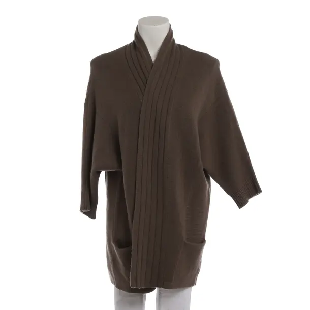Cardigan, in Brown, Wool, Hemisphere