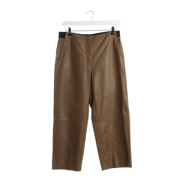 Hose in Braun, Leder, Riani