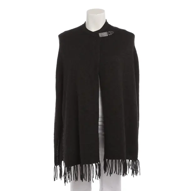 Poncho in Gray, Wool, FTC Cashmere