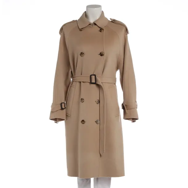 Cappotto mezza stagione, in Marrone chiaro, Lana, Maje