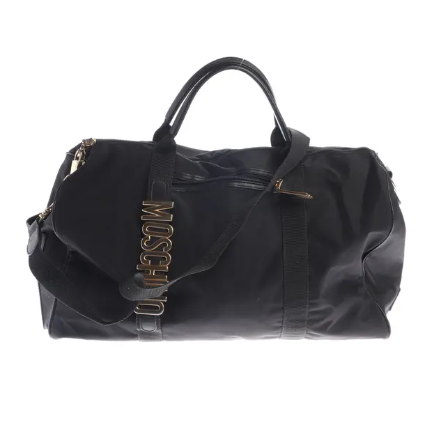 Borsa da viaggio, in Nero, Poliammide, Moschino
